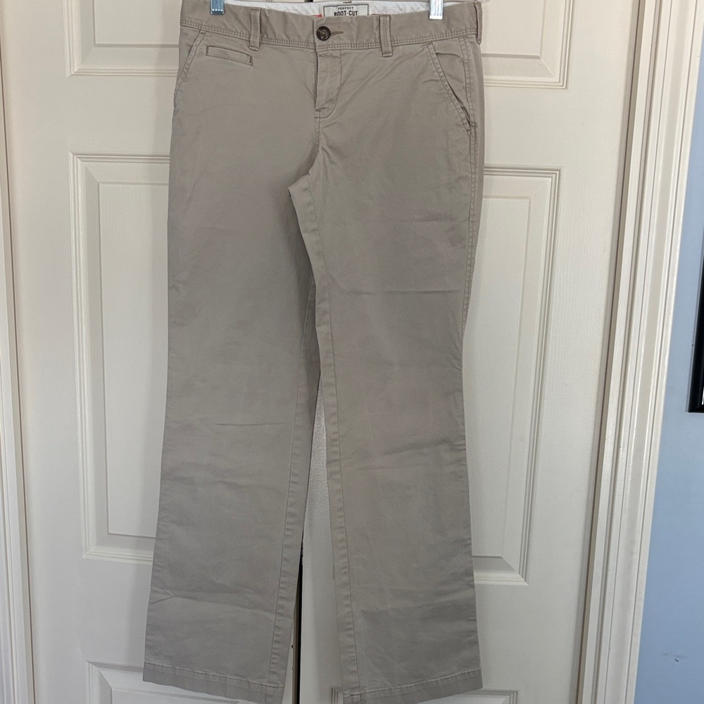 GAP Women's Tan Bootcut Pants